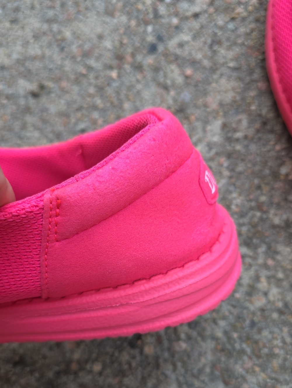 Hey Dude Wendy Funk Mono Electric Pink Casual Slip-On Shoes Size 8 - Picture 12 of 13